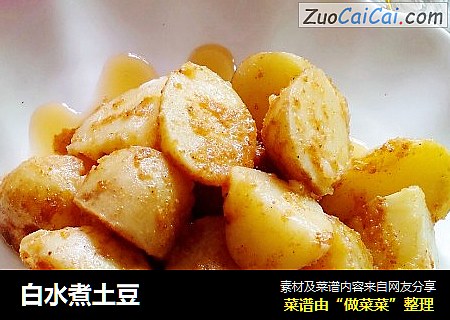 白水煮土豆