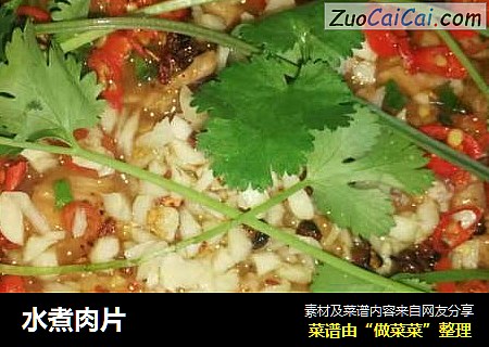 水煮肉片