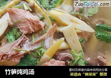 竹笋炖鸡汤