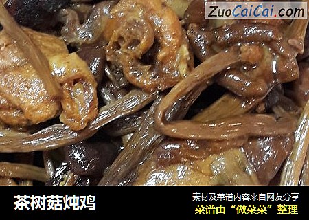 茶树菇炖鸡