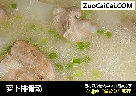 萝卜排骨汤