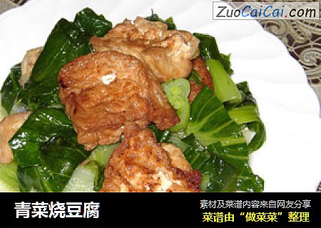 青菜烧豆腐