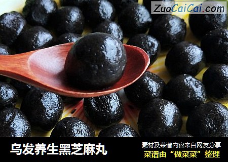 乌发养生黑芝麻丸