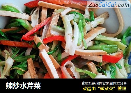 辣炒水芹菜