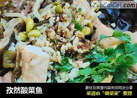 孜然酸菜鱼