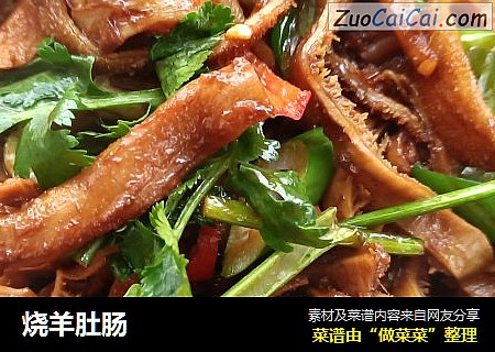 烧羊肚肠