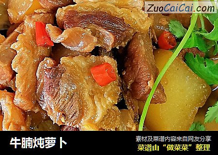 牛腩炖萝卜