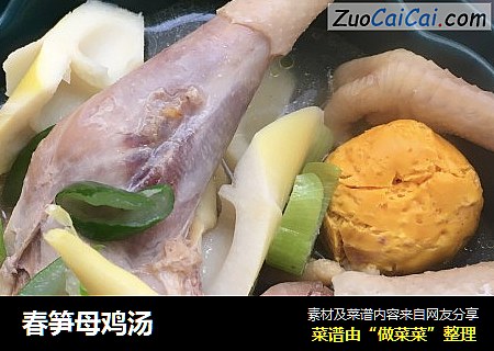 春笋母鸡汤