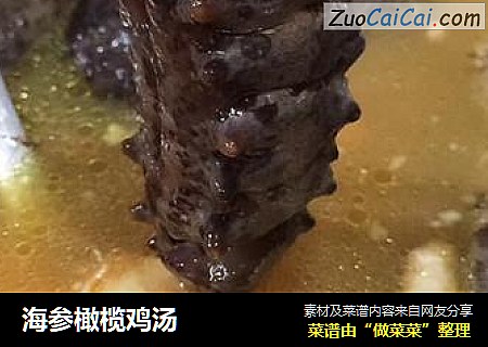 海参橄榄鸡汤