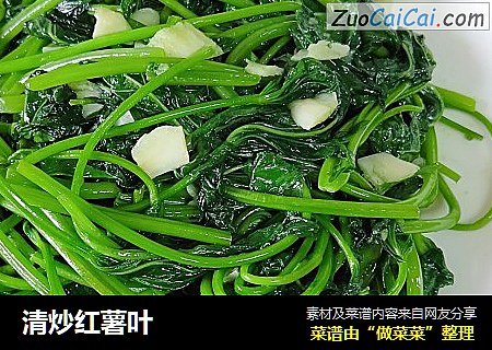 清炒红薯叶