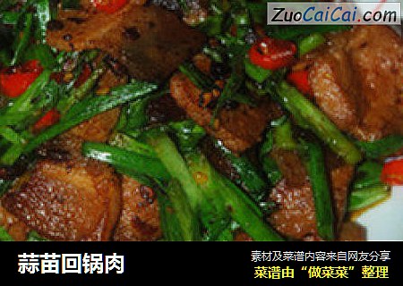 蒜苗回锅肉