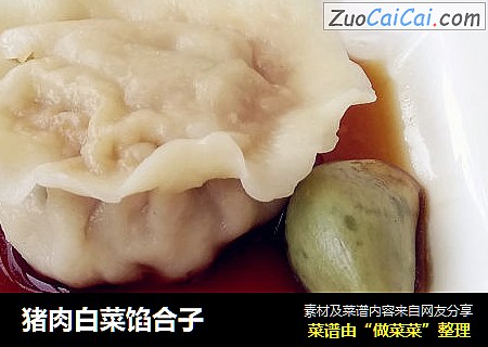 猪肉白菜馅合子