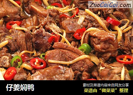 仔姜焖鸭