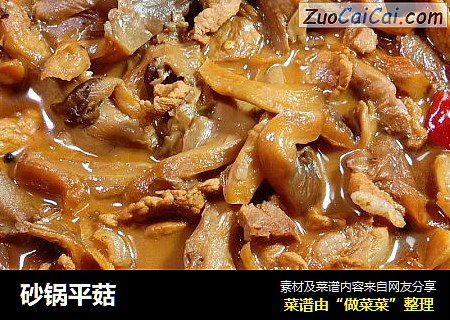 砂锅平菇