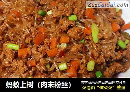 蚂蚁上树（肉末粉丝）