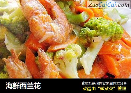 海鲜西兰花