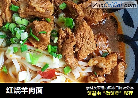红烧羊肉面
