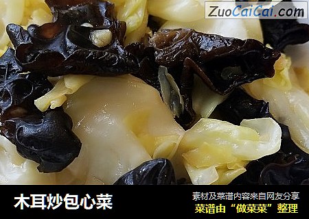 木耳炒包心菜