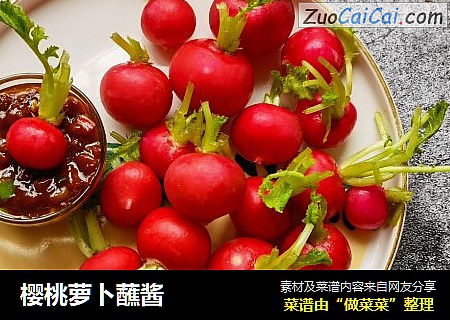 樱桃萝卜蘸酱