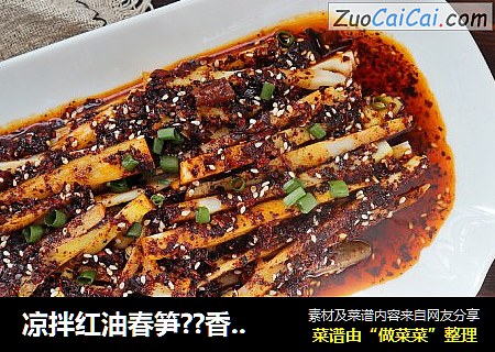 凉拌红油春笋??香辣鲜美，下饭神器