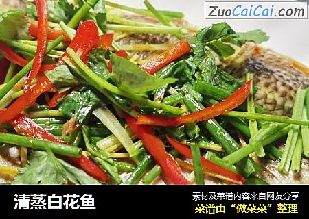 清蒸白花鱼