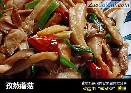 孜然蘑菇