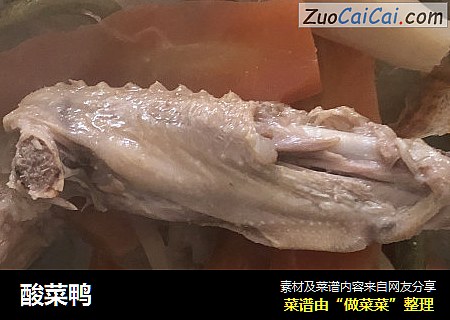 酸菜鸭