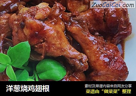 洋葱烧鸡翅根