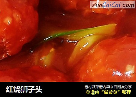 红烧狮子头