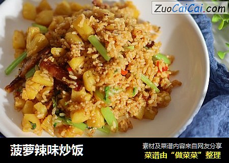 菠萝辣味炒饭