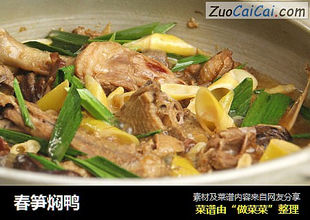 春笋焖鸭