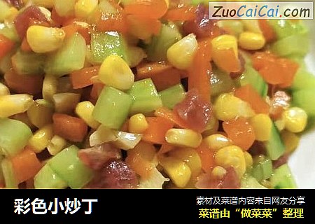 彩色小炒丁