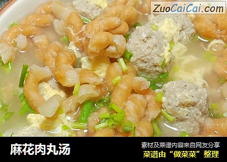 麻花肉丸汤