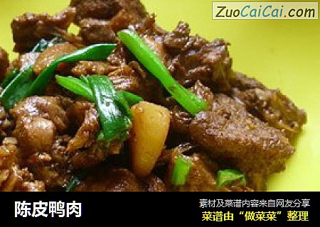陈皮鸭肉