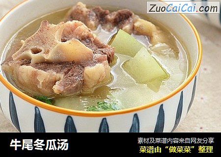 牛尾冬瓜汤