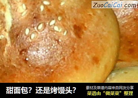 甜面包？还是烤馒头？
