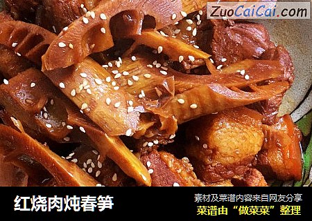 红烧肉炖春笋