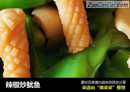 辣椒炒鱿鱼