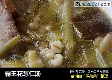 霸王花薏仁汤