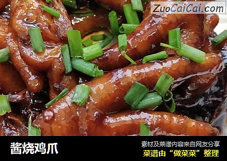 酱烧鸡爪