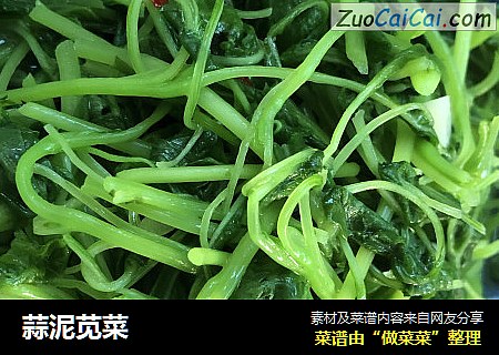 蒜泥苋菜