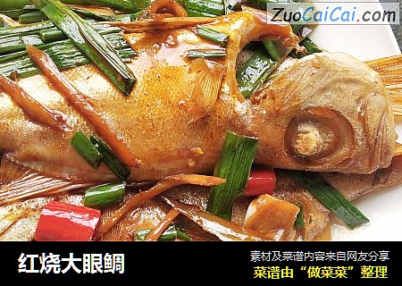 红烧大眼鲷
