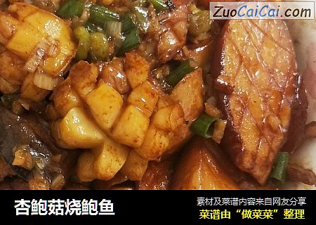 杏鲍菇烧鲍鱼