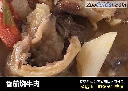 番茄烧牛肉