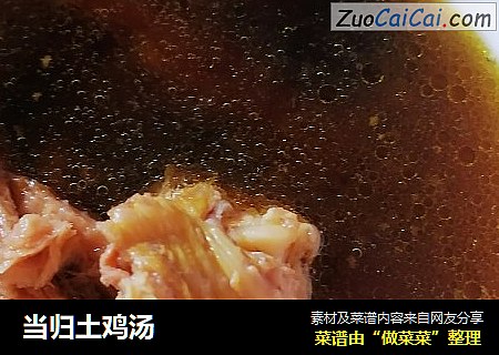 当归土鸡汤