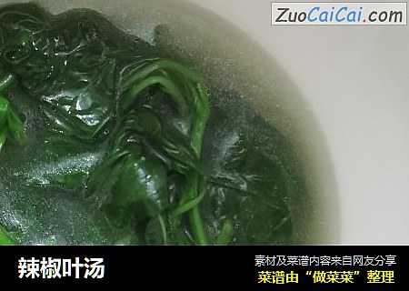辣椒叶汤