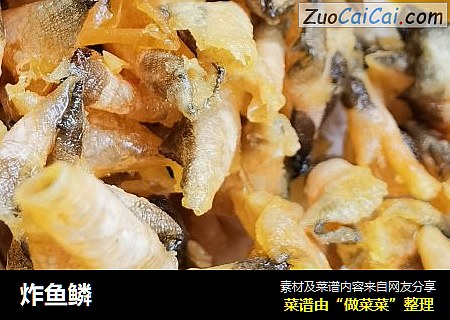 炸鱼鳞