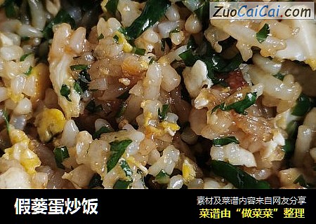 假蒌蛋炒饭