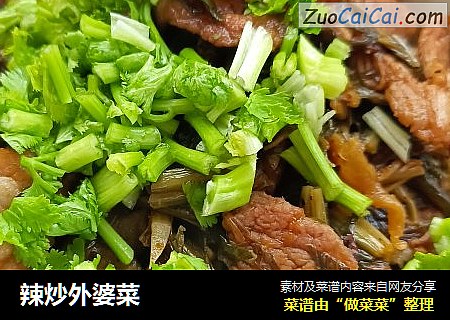 辣炒外婆菜