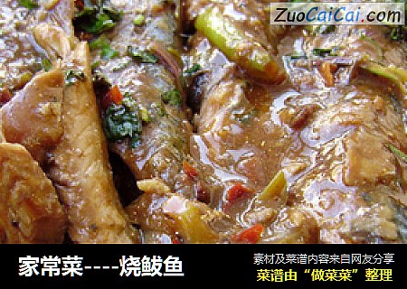 家常菜----烧鲅鱼